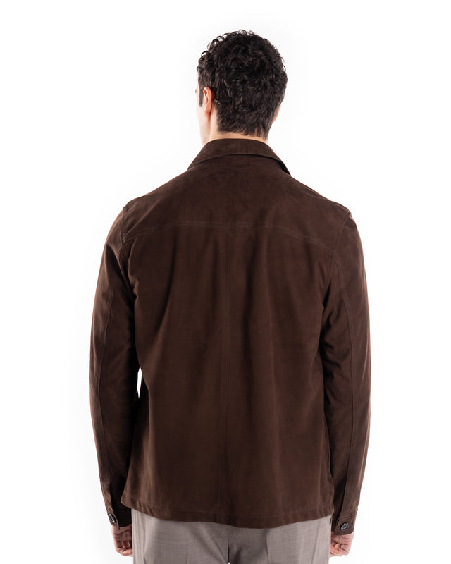 Over Shirt Scamosciata