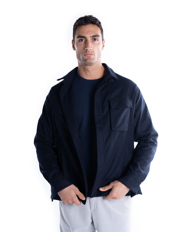 OVERSHIRT TASCHE LANA