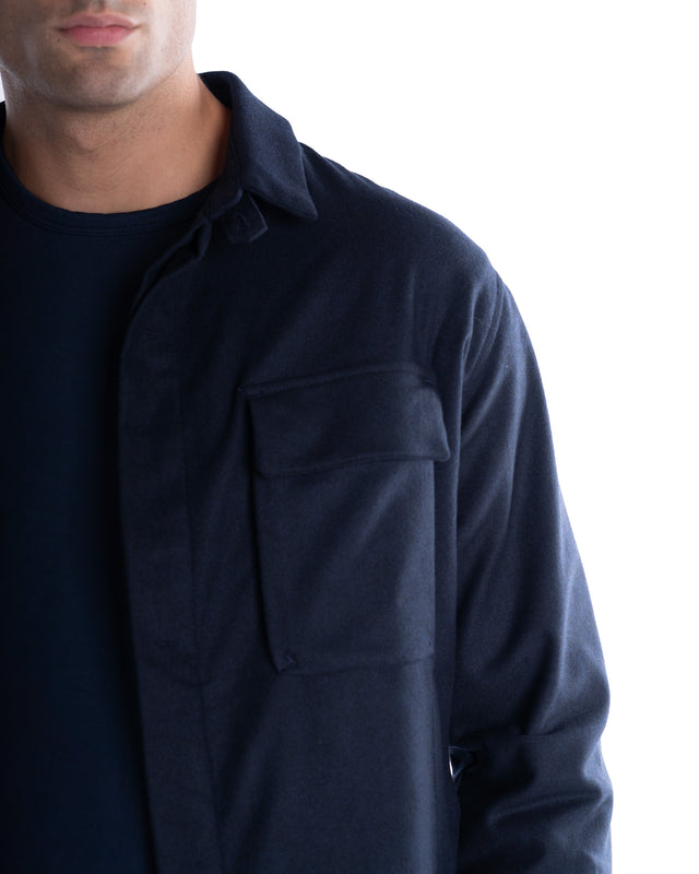 OVERSHIRT TASCHE LANA