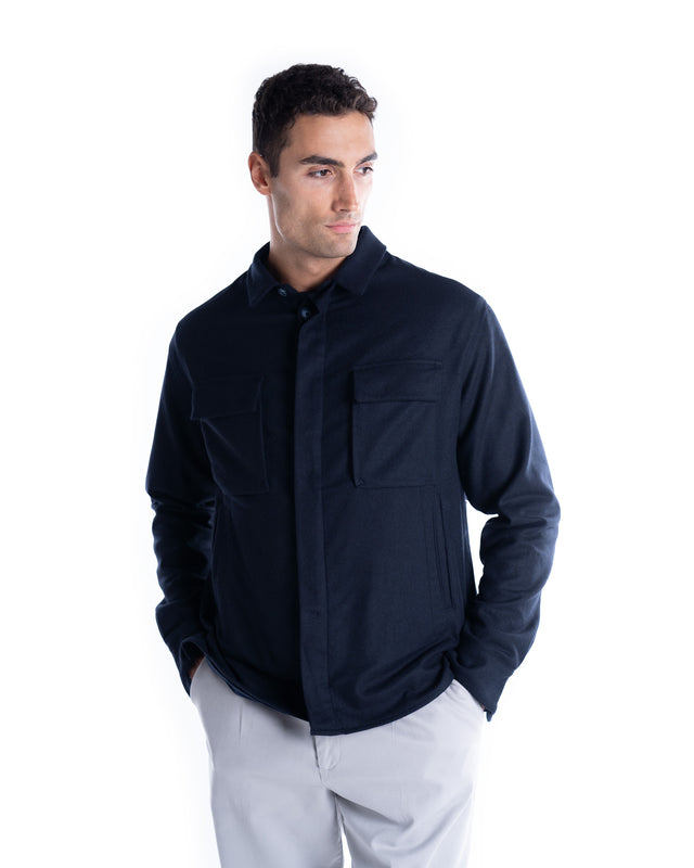 OVERSHIRT TASCHE LANA