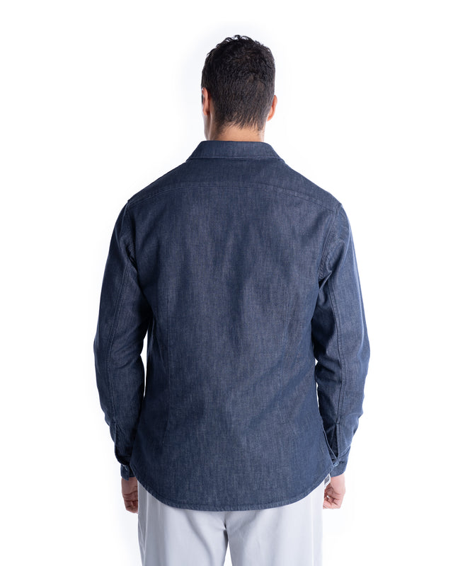 OVER SHIRT TASCHE DENIM