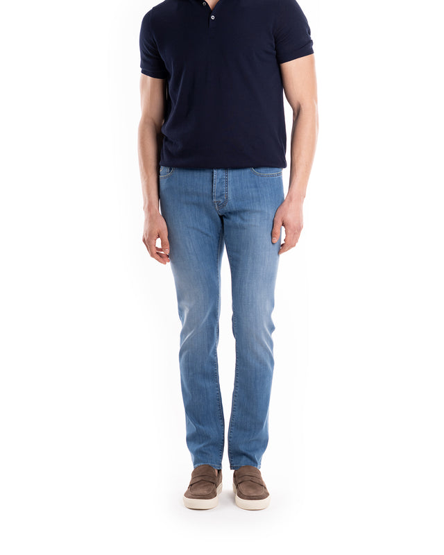 JEANS DENIM 8 ONCE CHIARO