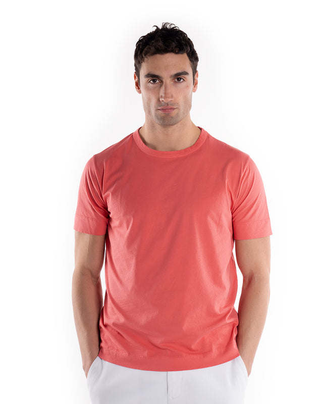 T-Shirt Girocollo Cotone