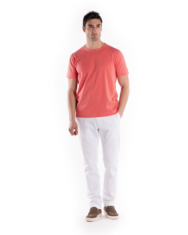 T-Shirt Girocollo Cotone