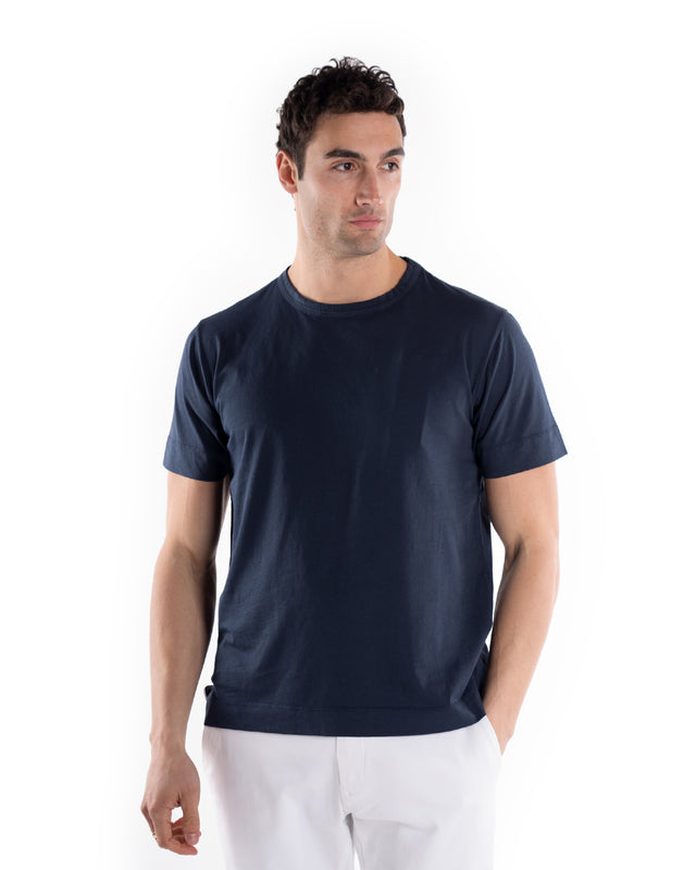 T-Shirt Girocollo Cotone