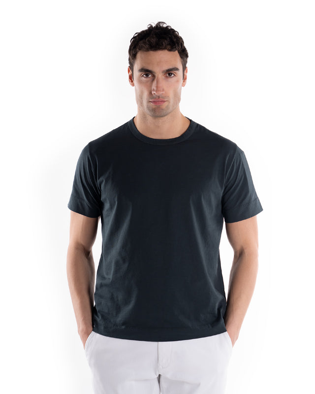 T-Shirt Girocollo Cotone