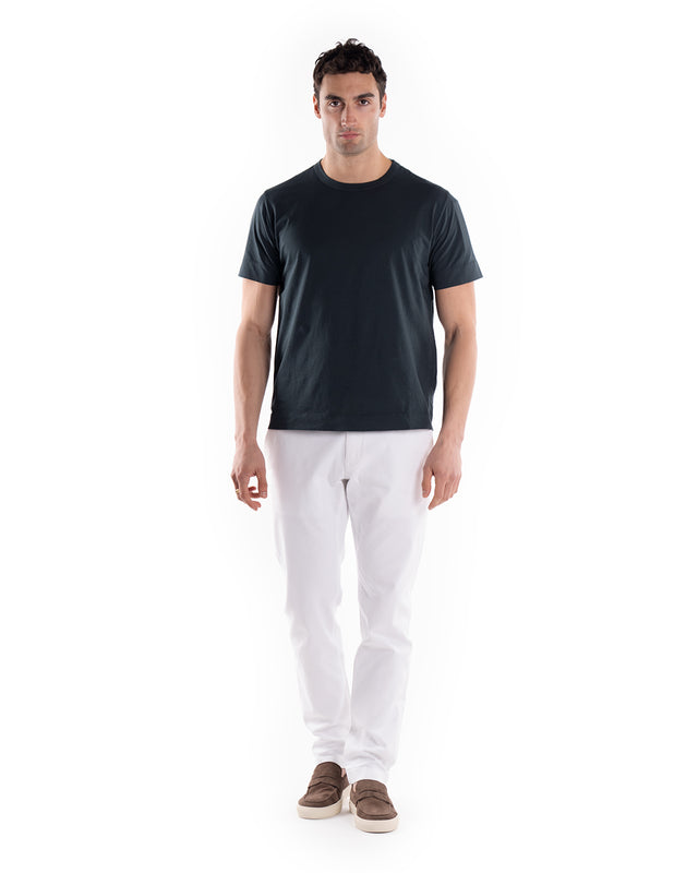 T-Shirt Girocollo Cotone