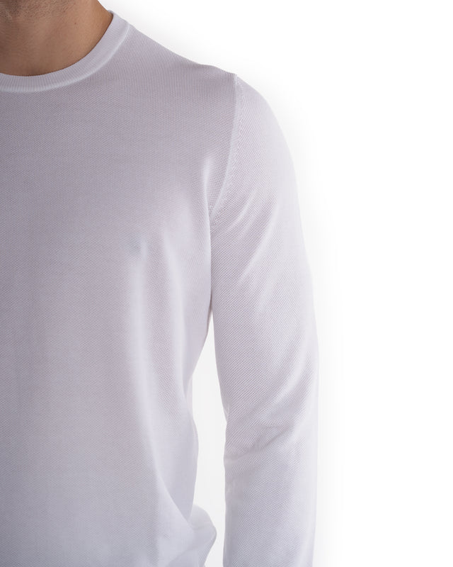 Maglia Girocollo Nido D'Ape