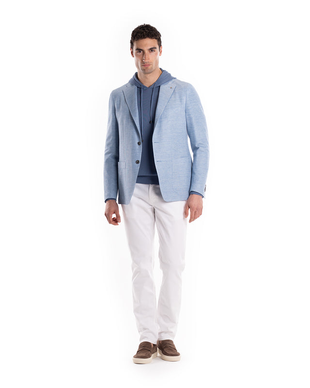Giacca Jersey Lino Cotone
