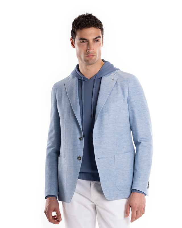 Giacca Jersey Lino Cotone