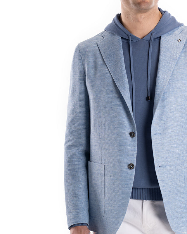 Giacca Jersey Lino Cotone