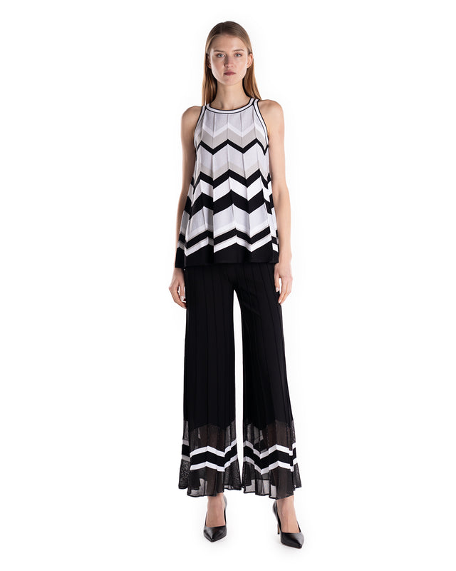 Pantaloni Plisettati