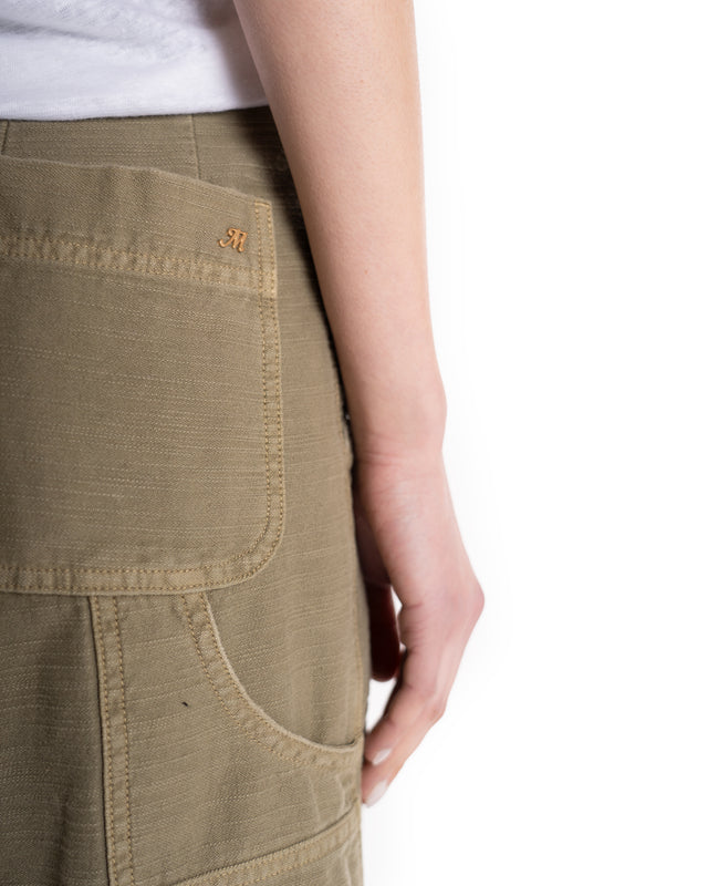 Pantaloni Wide-Leg Cropped