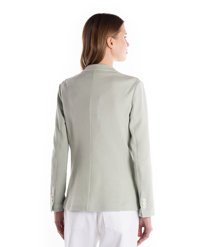 Giacca 2 Bottoni Nido D'Ape