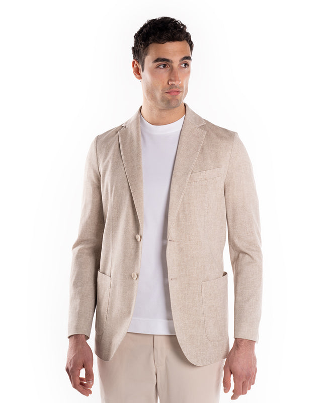 Giacca Diagonale Filo Di Scozia