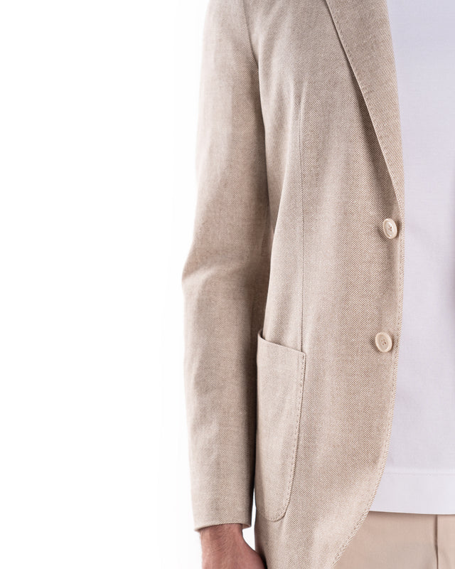 Giacca Diagonale Filo Di Scozia