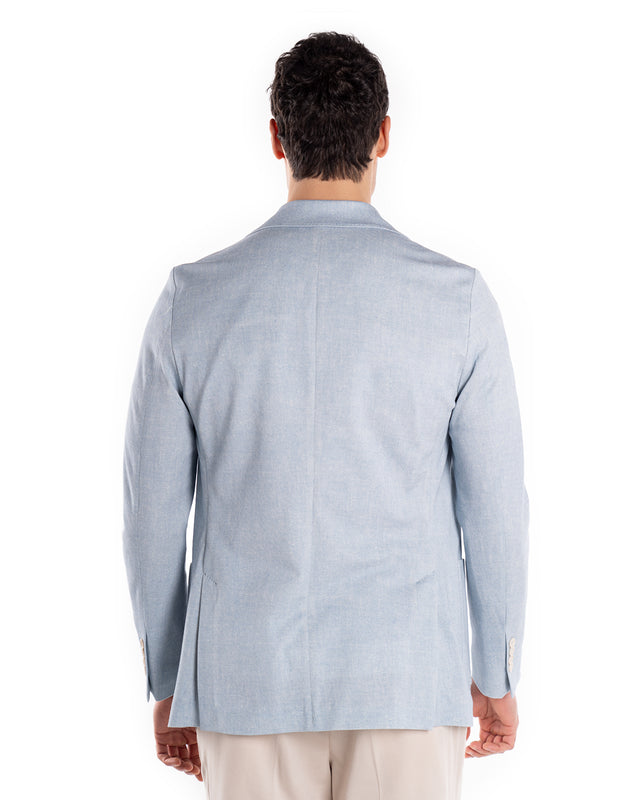 Giacca Diagonale Filo Di Scozia