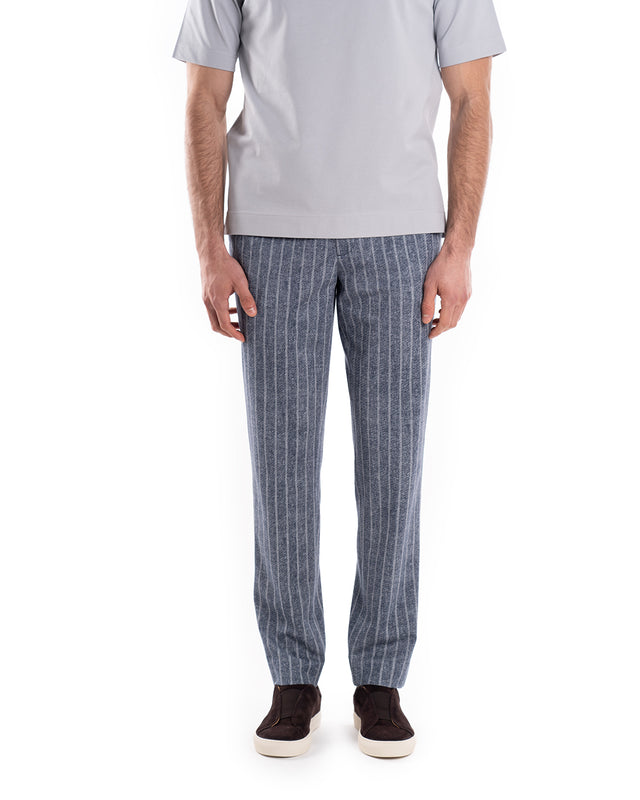 Pantalone Abito Gessato