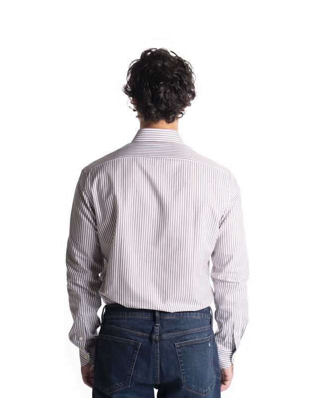 CAMICIA RIGA TRAVEL MELANGE