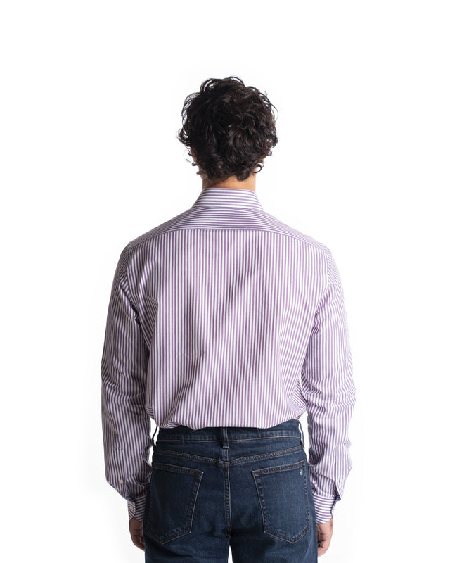 CAMICIA RIGA TRAVEL MELANGE