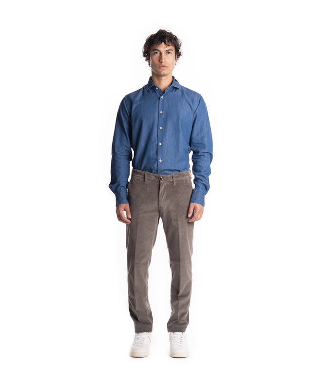 CAMICIA DENIM TENCELL