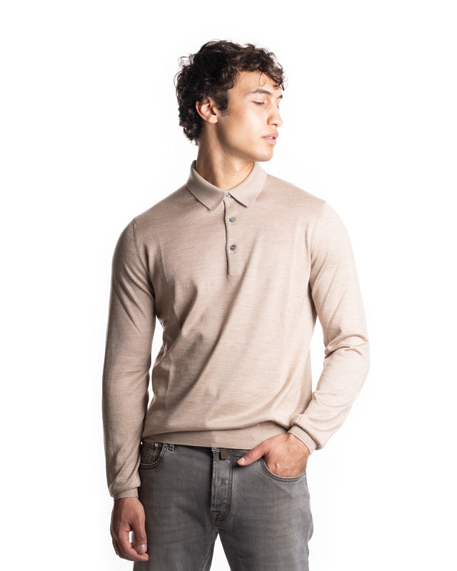 POLO SETA LANA