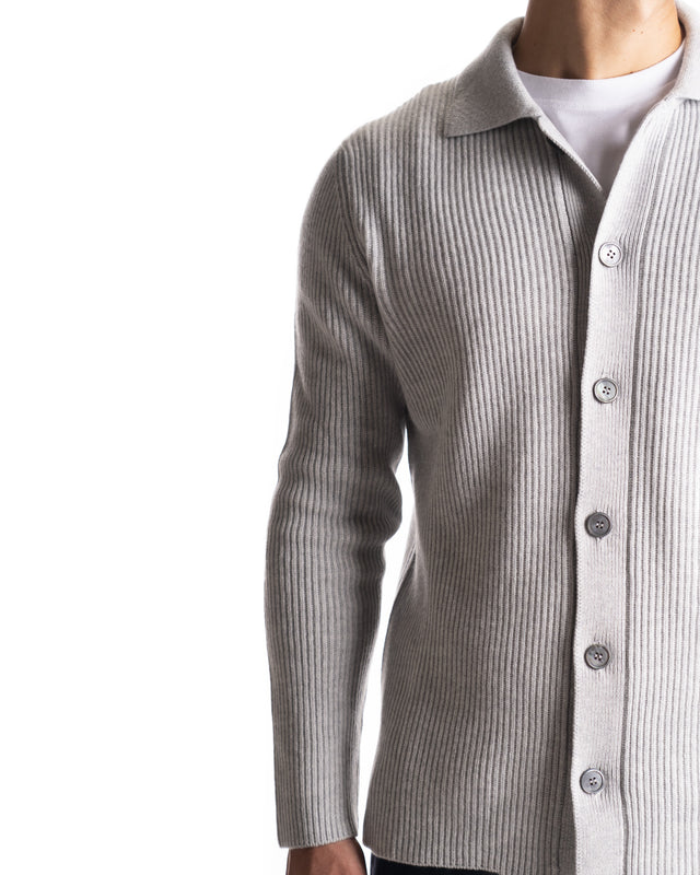 CAMICIA MISTO CASHMERE