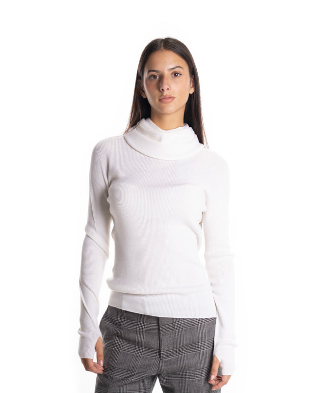 MAGLIA COLLO CAPPUCCIO