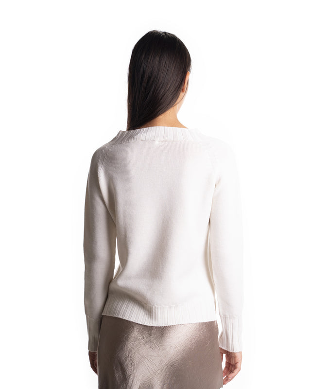 MAGLIA GIRO AMPIO LANA