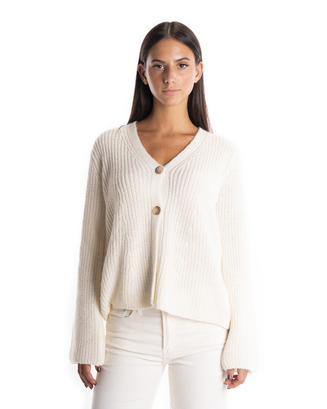 CARDIGAN WOOL ALPACA VISC