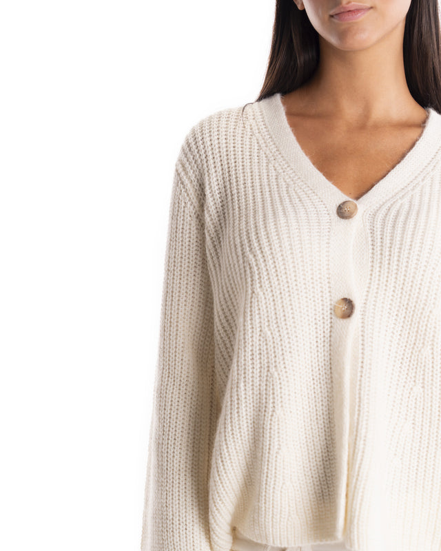 CARDIGAN WOOL ALPACA VISC