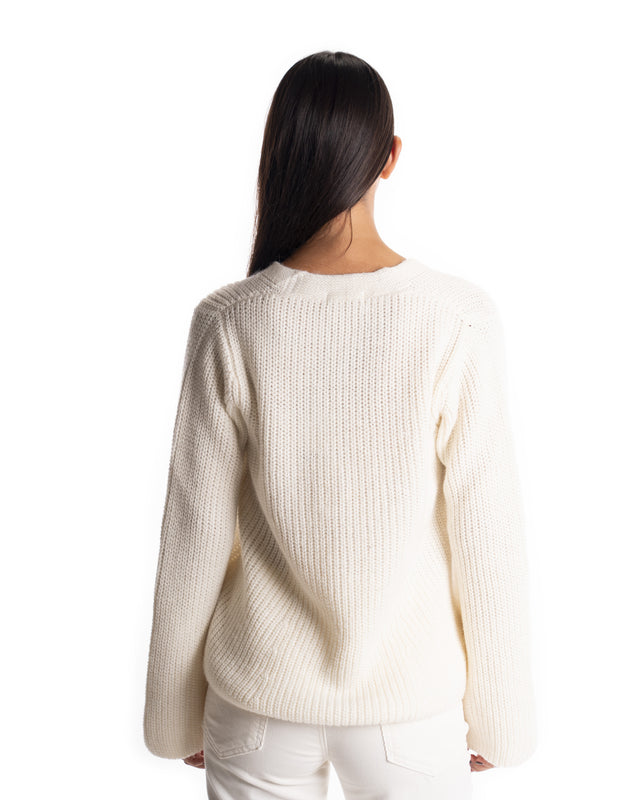 CARDIGAN WOOL ALPACA VISC