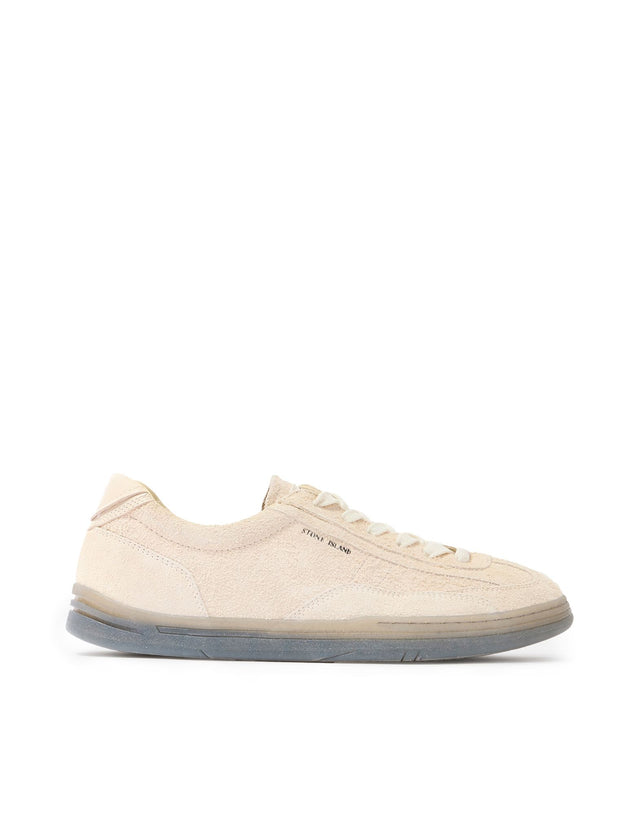 STONE ISLAND LOW CUT SNEAKER CAMOSCIO