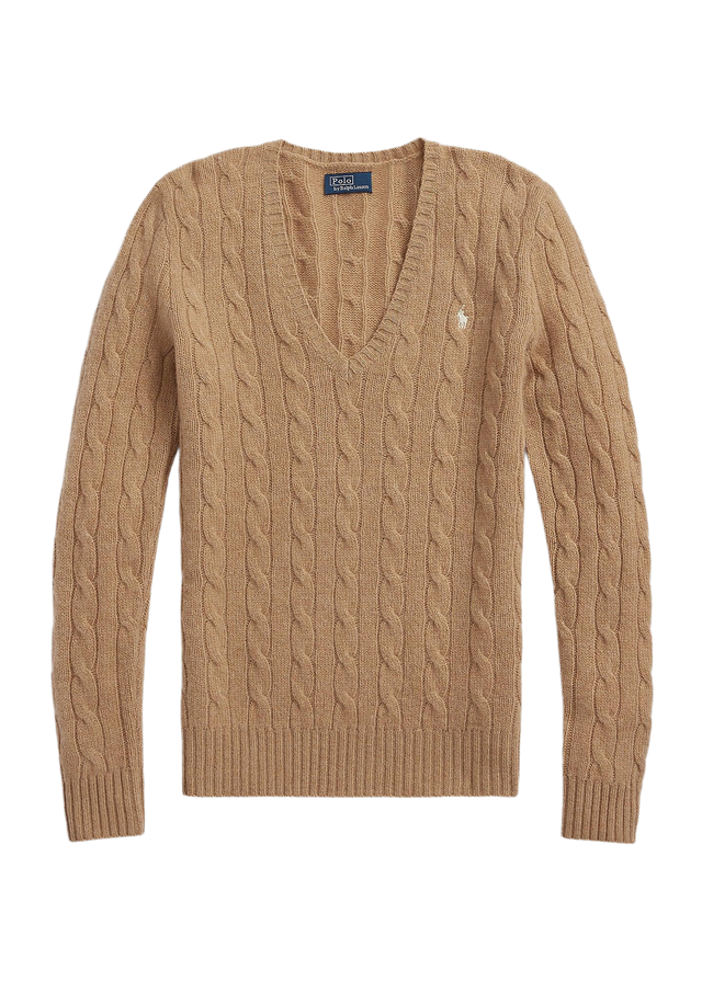 MAGLIA TRECCIA SCOLLO V DONNA
