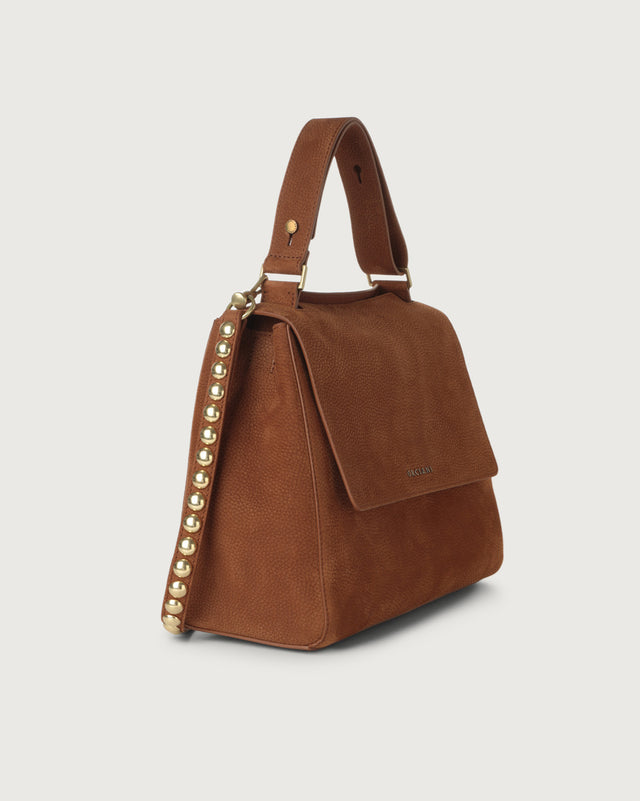 Borsa Nabucco Ball Media in pelle con tracolla