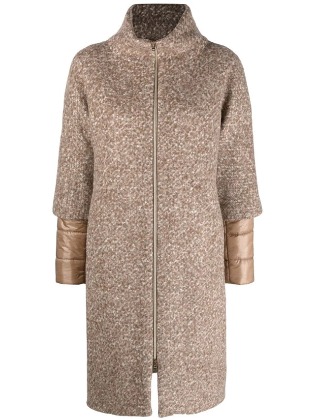CAPPOTTO BOUCLE BEIGE