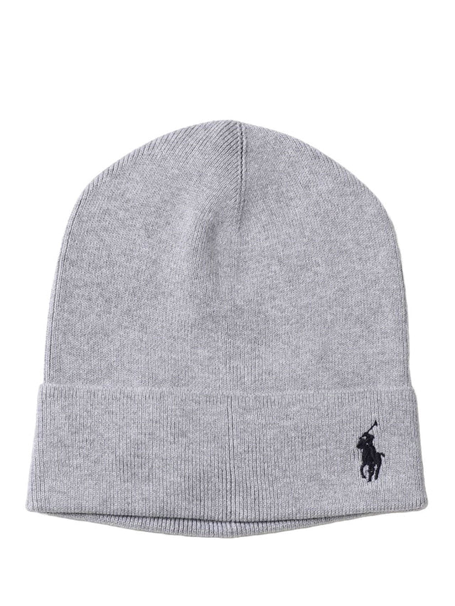 CAPPELLO INVERNALE IN COTONE GRIGIO
