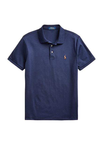 Polo in cotone Custom Slim-Fit