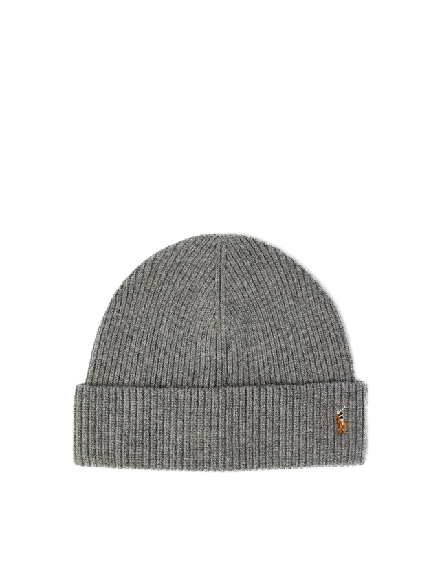 CAPPELLO MISTO LANA GRIGIO