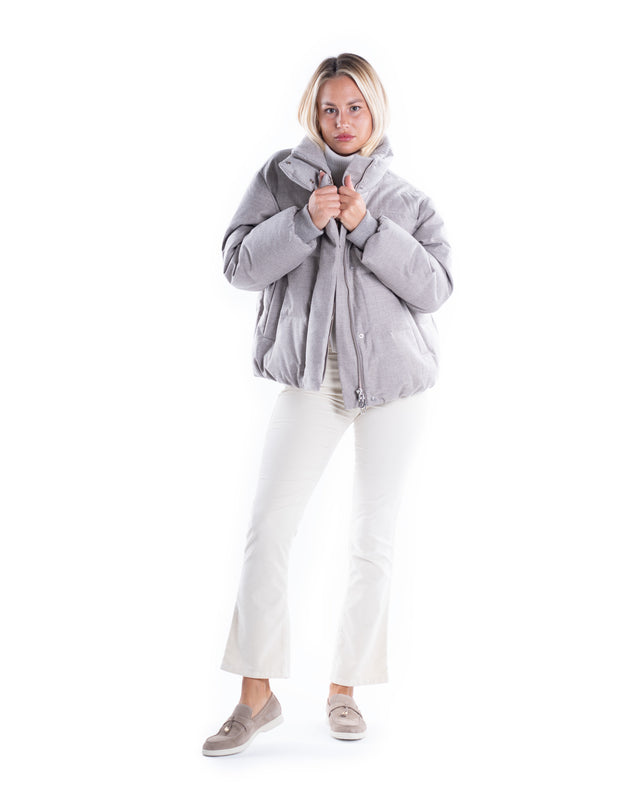 GIUBOTTO IMPERMEABILE LANA CASHMERE