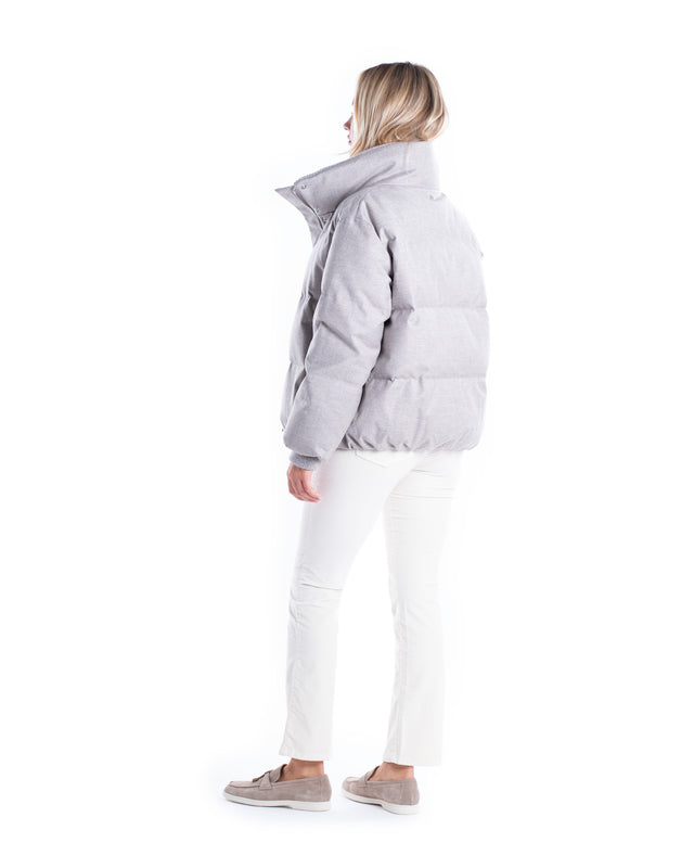 GIUBOTTO IMPERMEABILE LANA CASHMERE