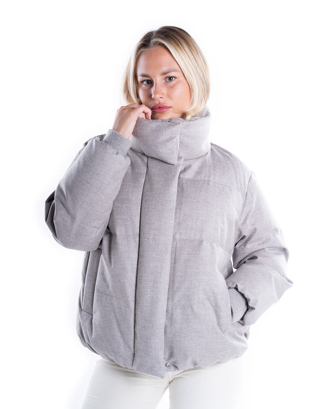 GIUBOTTO IMPERMEABILE LANA CASHMERE
