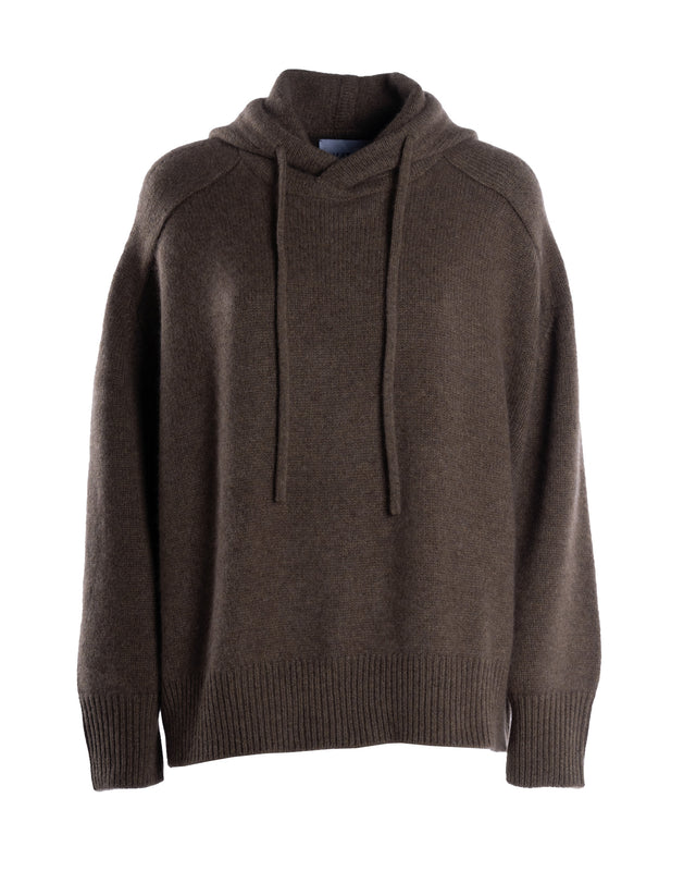 FELPA CAPPUCCIO OVER CASHMERE