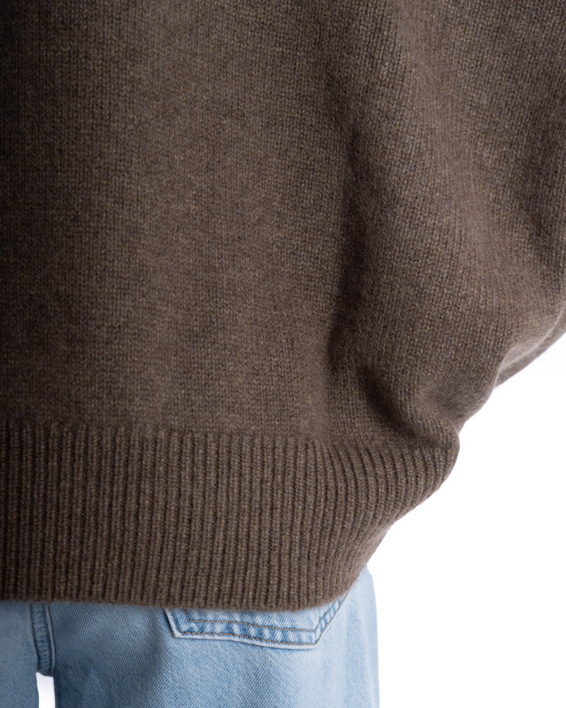 FELPA CAPPUCCIO OVER CASHMERE