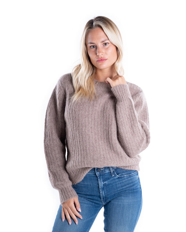 MAGLIA GIROCOLLO ALPACA