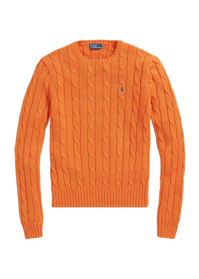 MAGLIA TRECCIA GIROCOLLO DONNA