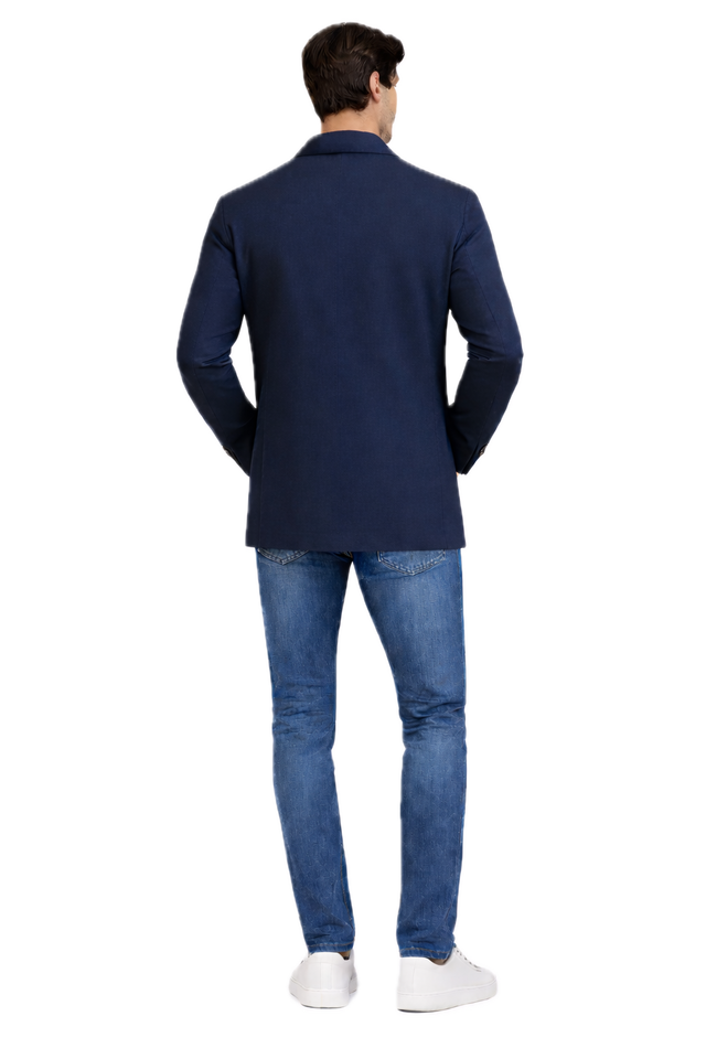 GIACCA DOPPIO PETTO PIQUET