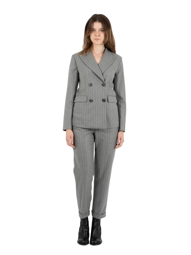 PANTA JOGGER GESSATO