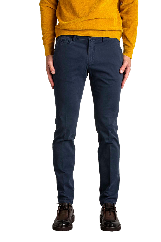 PANTALONE GABARDINA BLU