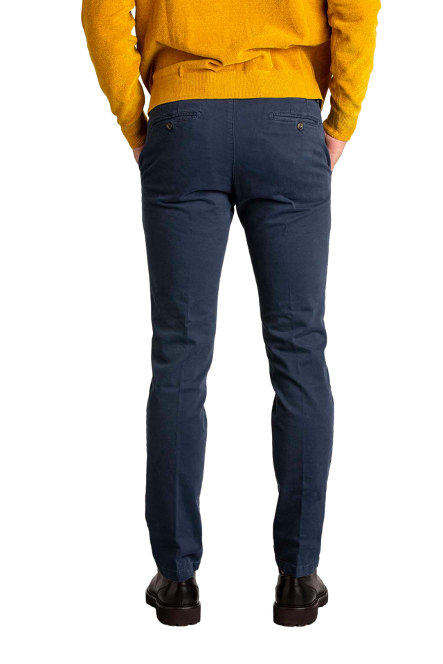 PANTALONE GABARDINA BLU
